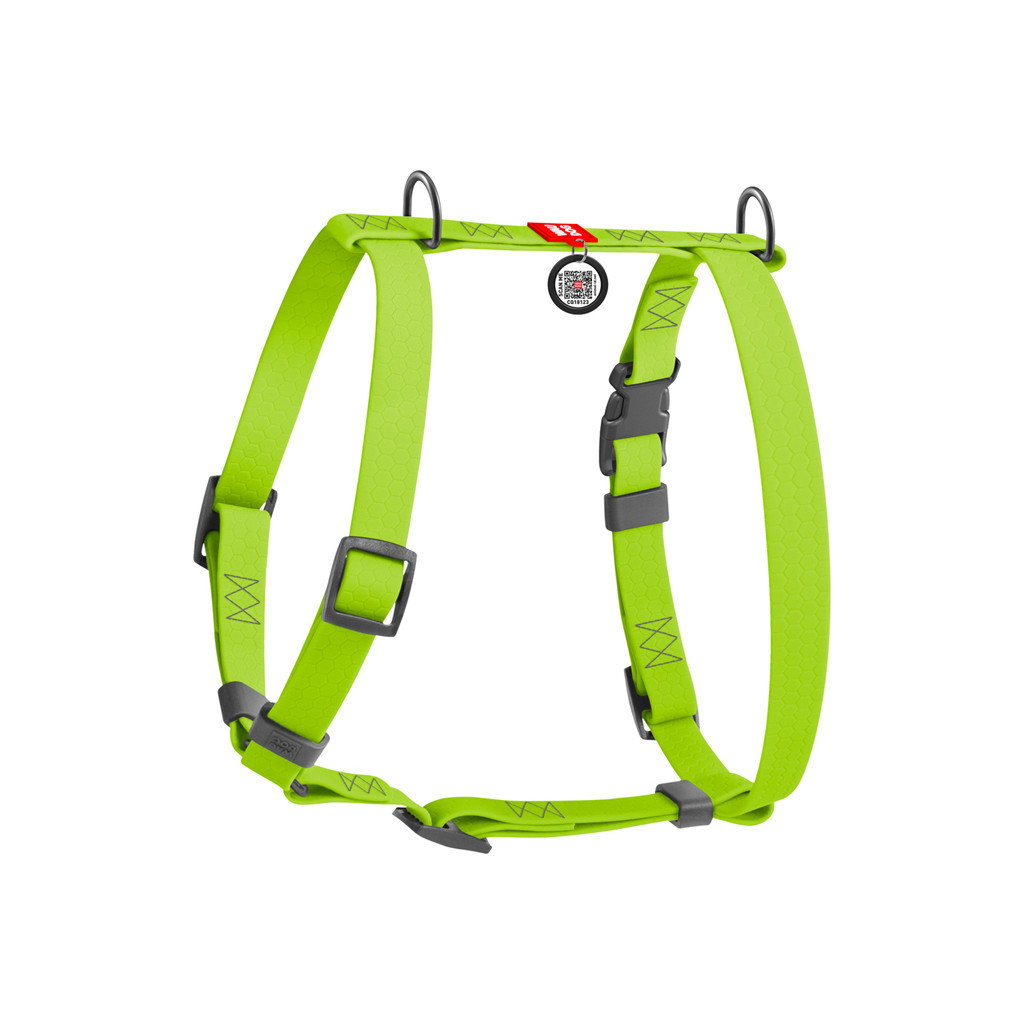 Шлея для собак WAUDOG Waterproof Н-подібна анатомічна XL салатова (32455) - зображення 2