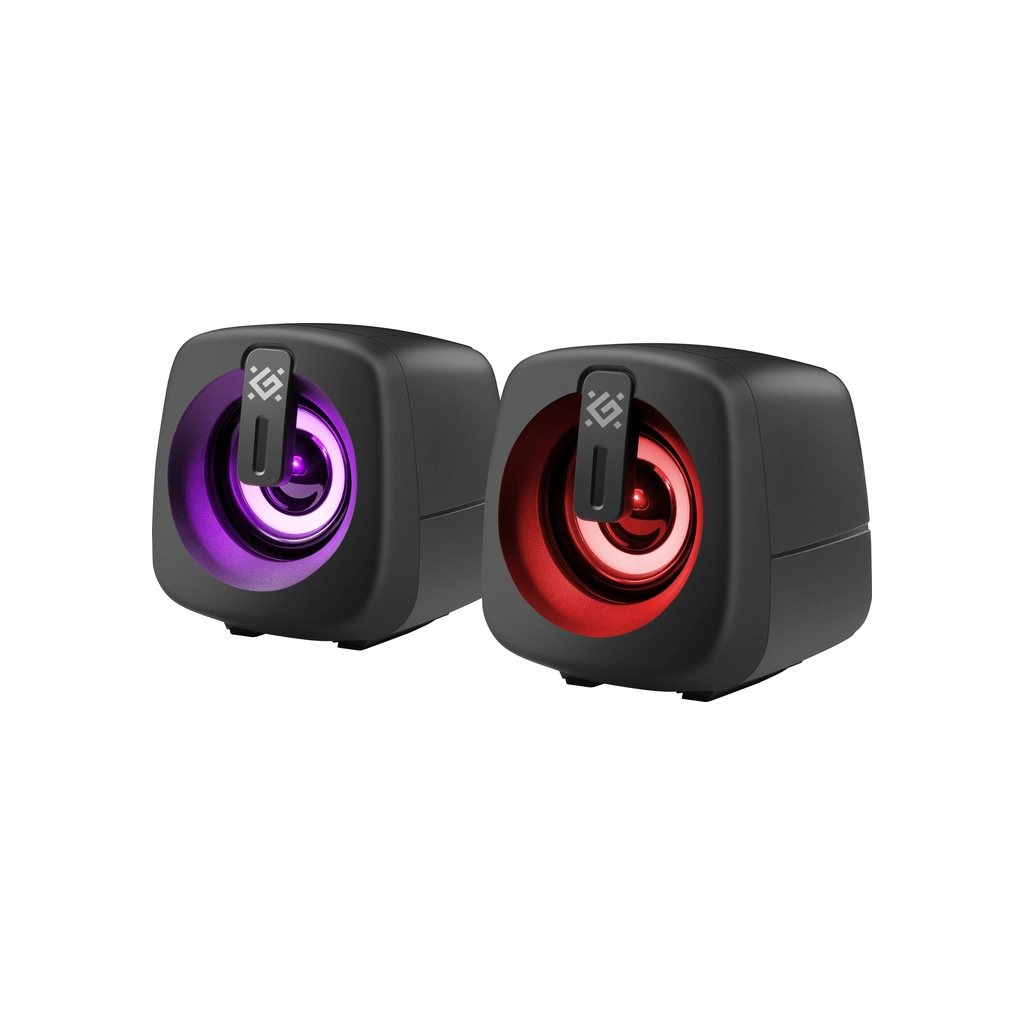 Акустична система Defender J1 LED USB Black (65961) - зображення 1