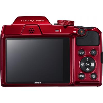 Цифровий фотоапарат Nikon Coolpix B500 Red (VNA953E1) - зображення 4