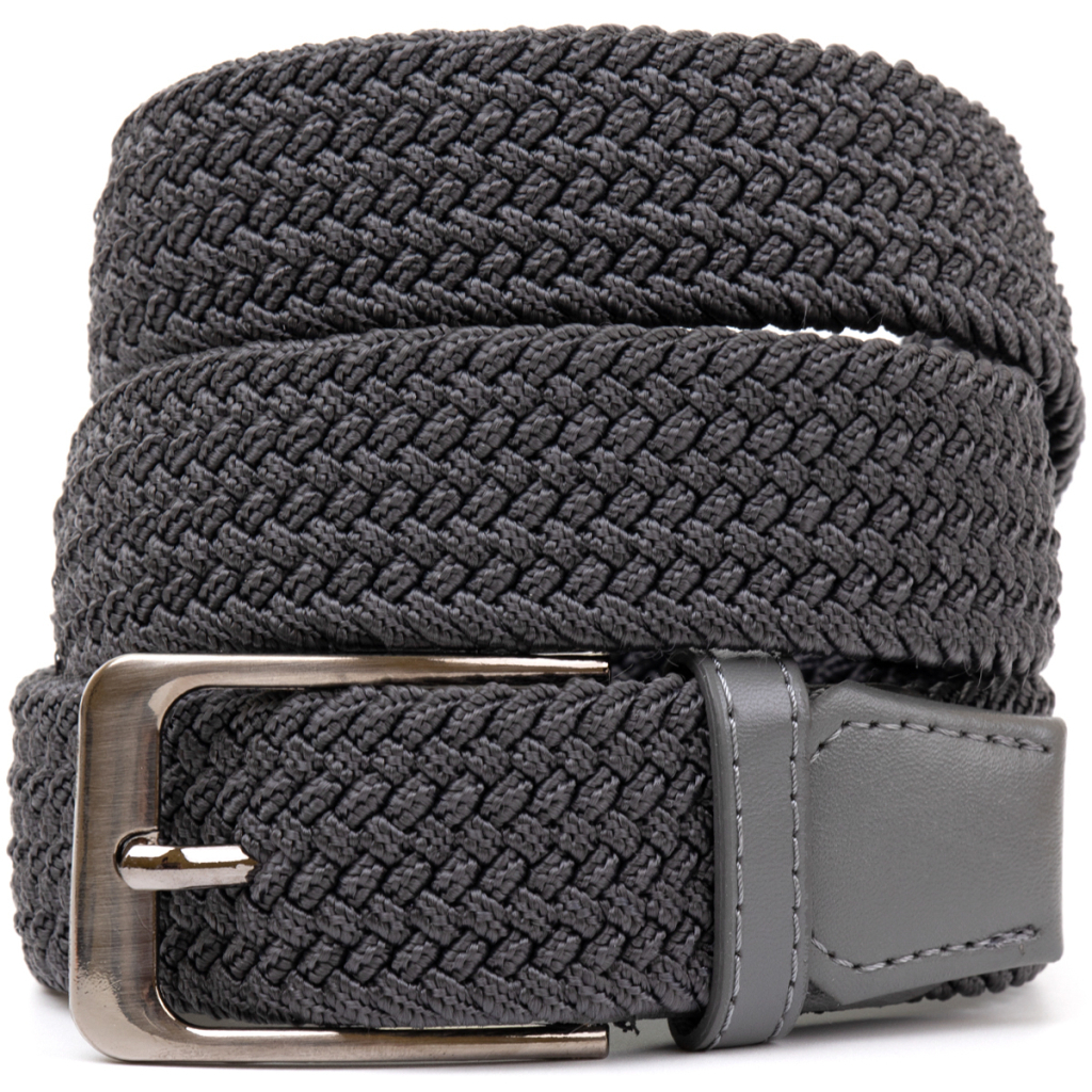 Ремінь Vintage Текстильний чоловічий Сірий (20522) - зображення 1