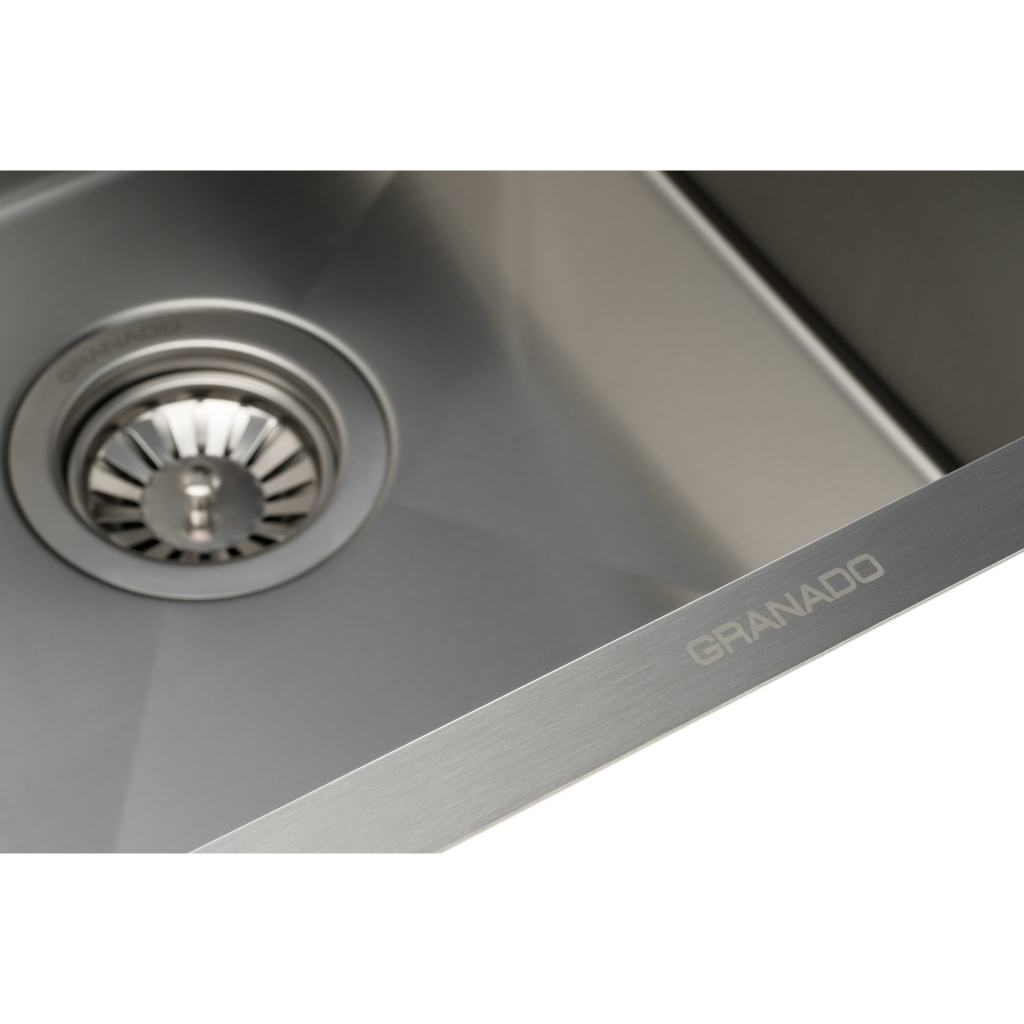 Мийка кухонна GRANADO Under top STEEL S304 (GS08304) - зображення 3