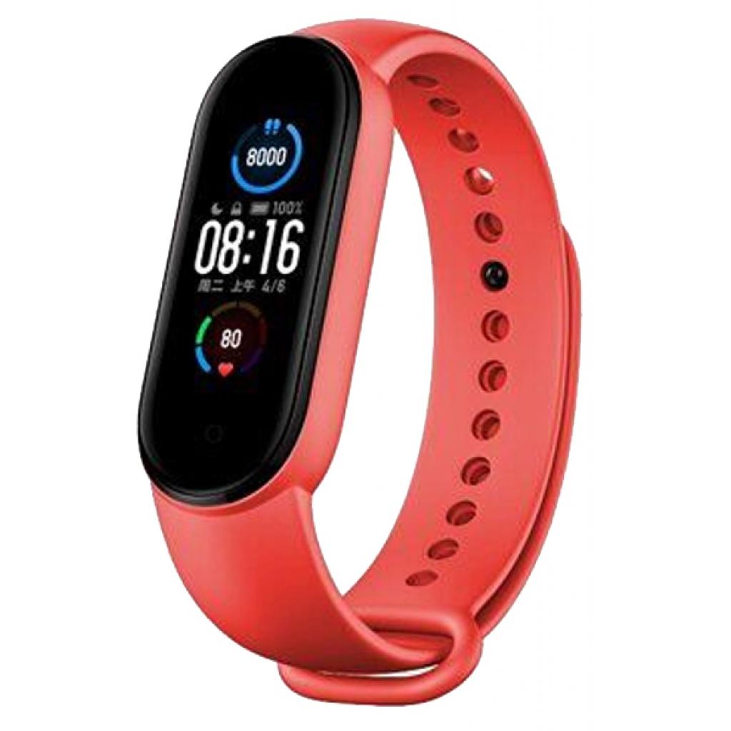 Ремінець до фітнес браслета Armorstandart Superhero Edition для Xiaomi Mi Band 5 Iron Man Red (ARM57109) - зображення 2