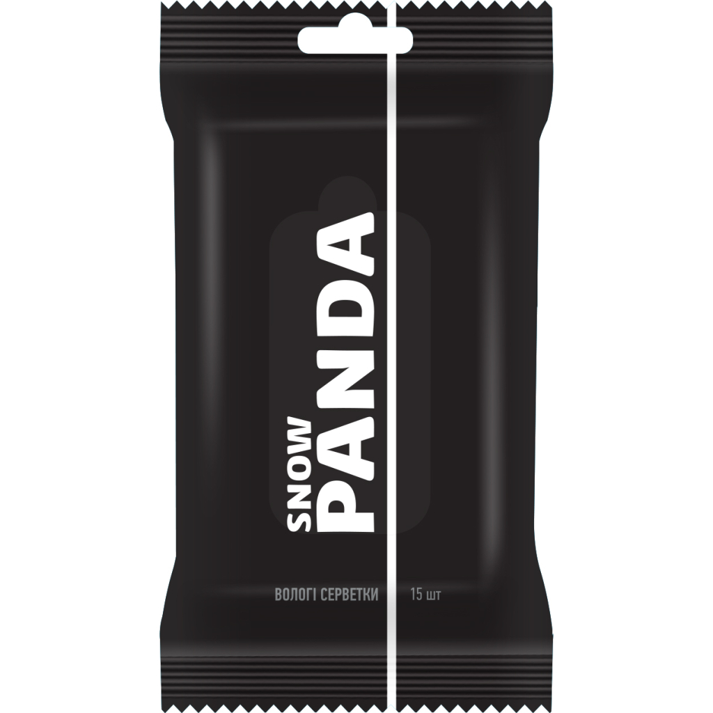 Вологі серветки Сніжна Панда Орхідея 15 шт. (4823019008739) - зображення 1