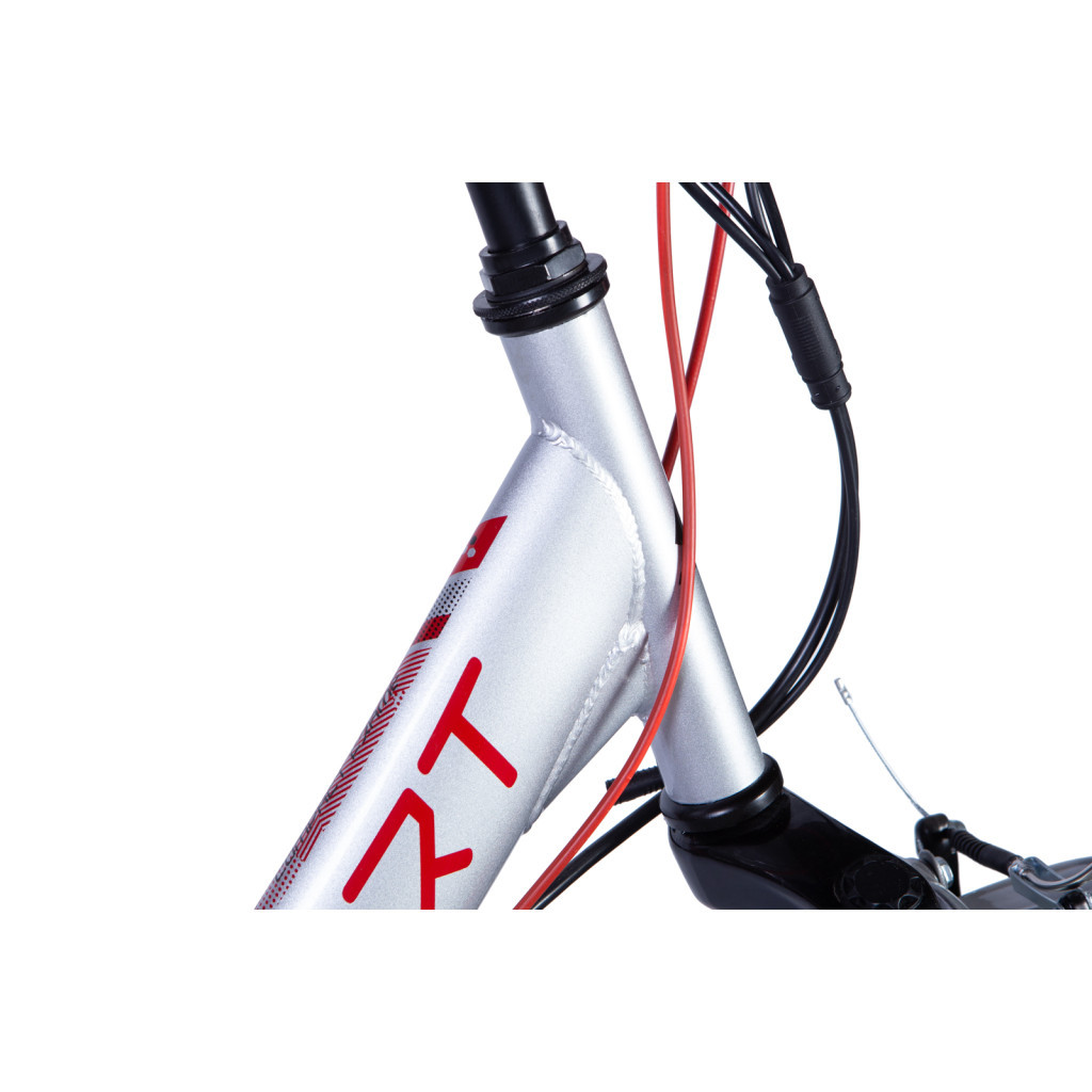 Електровелосипед Formula eSMART FRW AM Vbr 24" 15" 36B 12.5А*г St 2024 Срiблястий (ELB-FR-24-029) - зображення 3