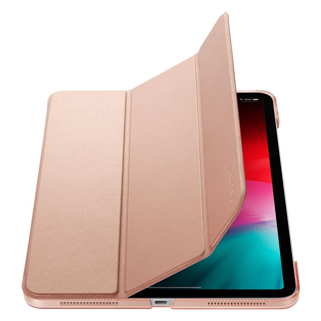 Чохол до планшета Spigen iPad Pro 12.9"(2018) Smart Fold Rose Gold (Ver.2) (068CS25713) - зображення 6
