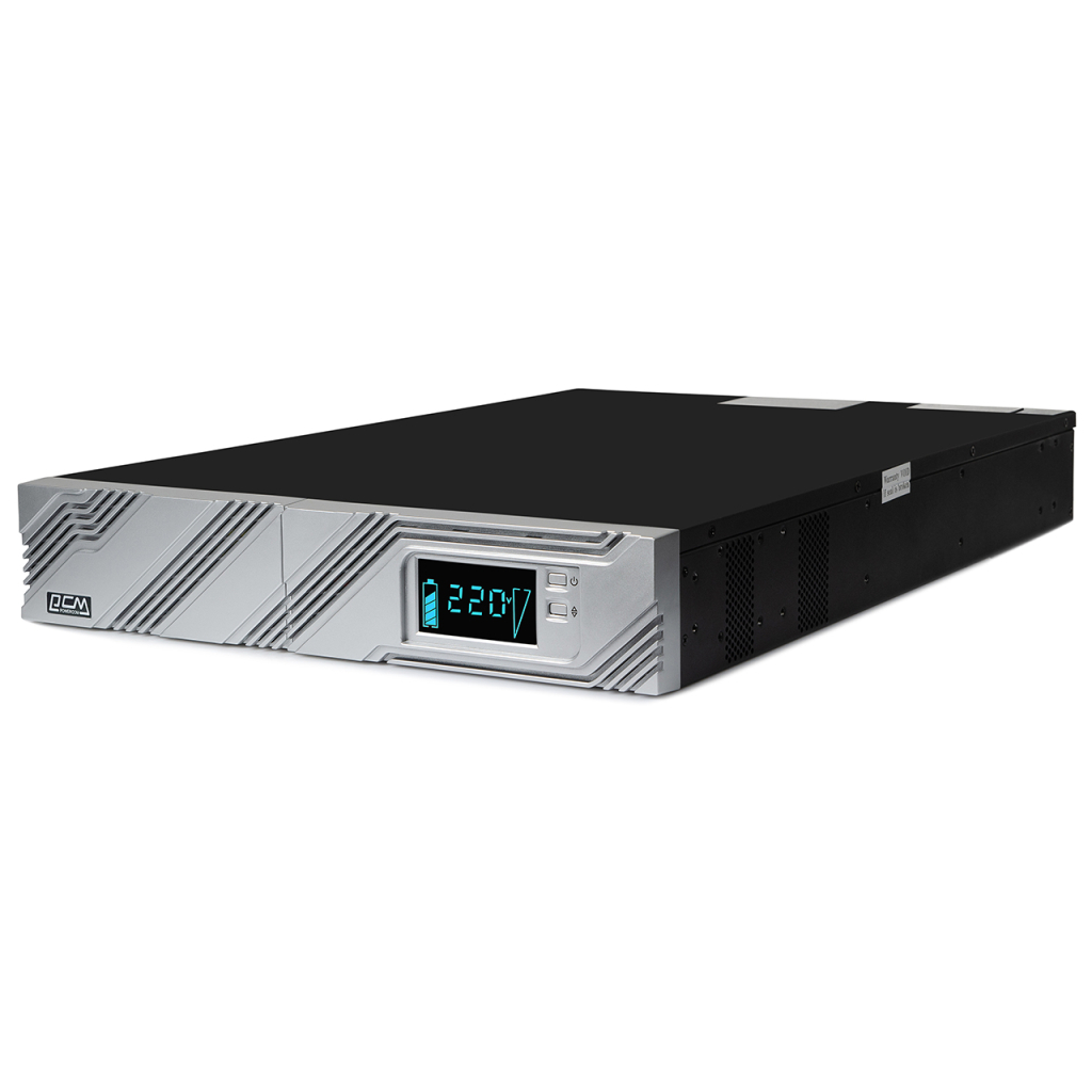 Пристрій безперебійного живлення Powercom SRТ-1000XL (SRT.1000XL.LCD.PCM) - зображення 4