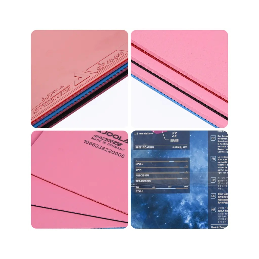 Накладка для ракетки Joola Rhyzen Ice 2.0 Red (70560) (930984) - изображение 4