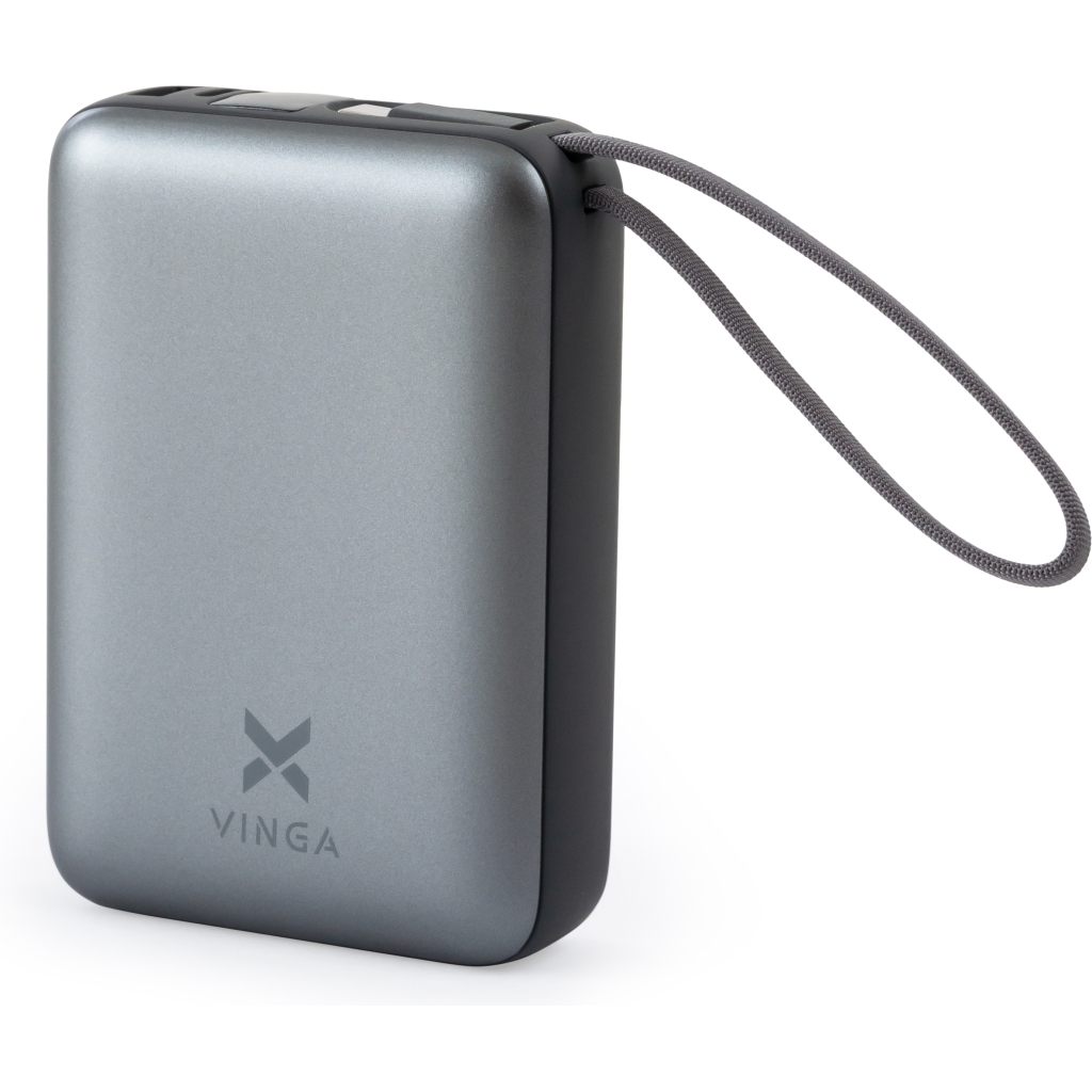 Батарея універсальна Vinga 20000 mAh 45W Display Cable (VPBB2045C) - picture 8