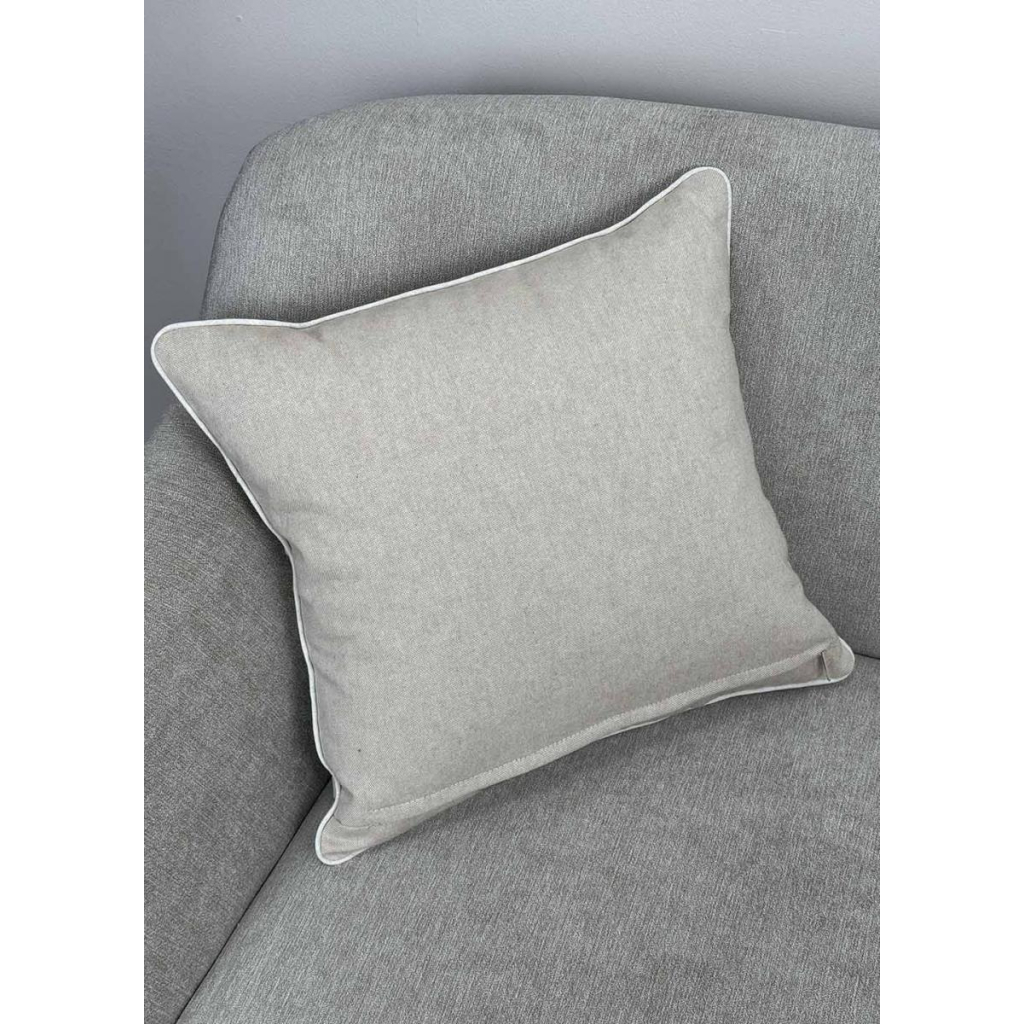 Подушка Прованс декоративна Серденько трикольорове 45х45 см (033342) - зображення 3