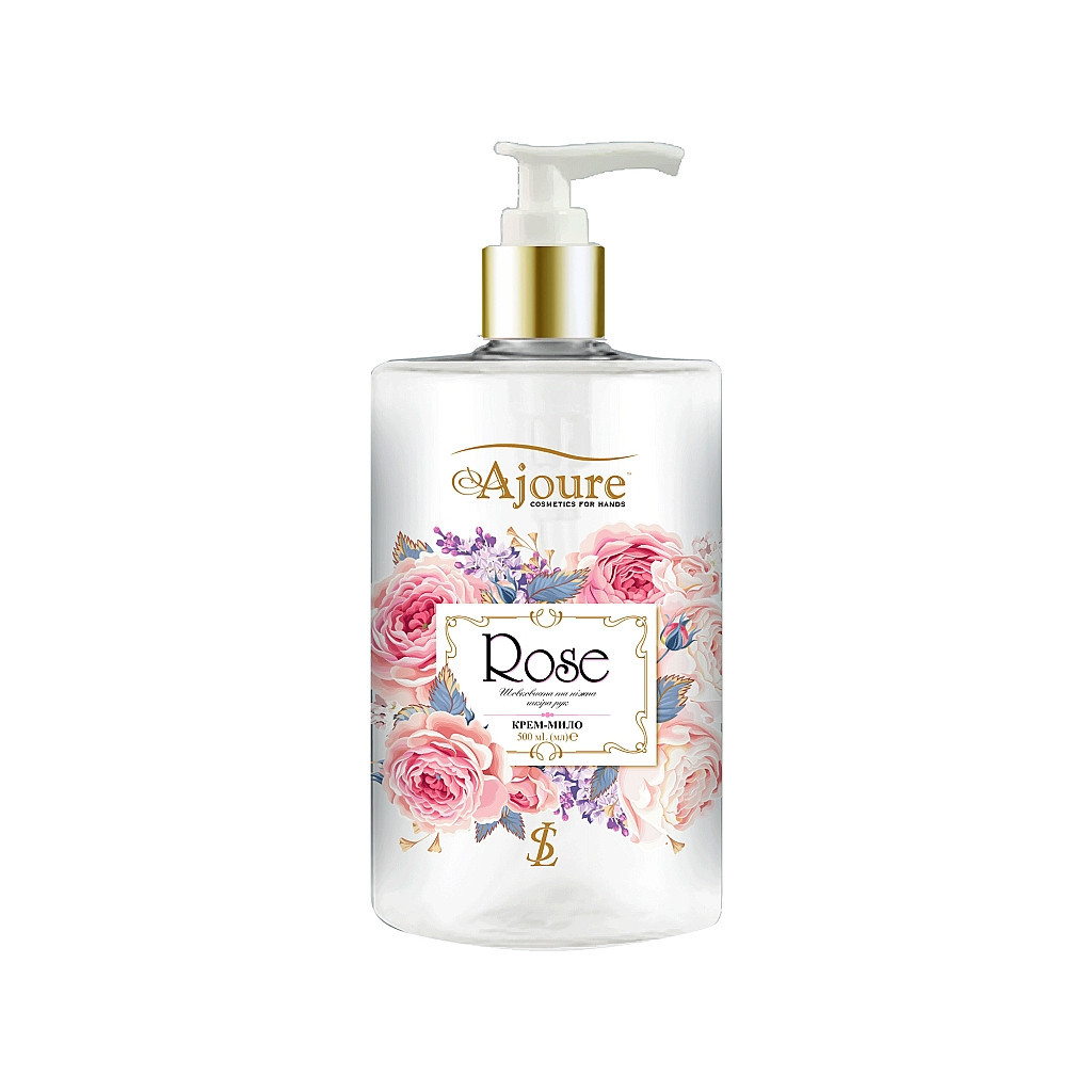 Рідке мило Ajoure Троянда 500 мл (4820217131511) - зображення 1