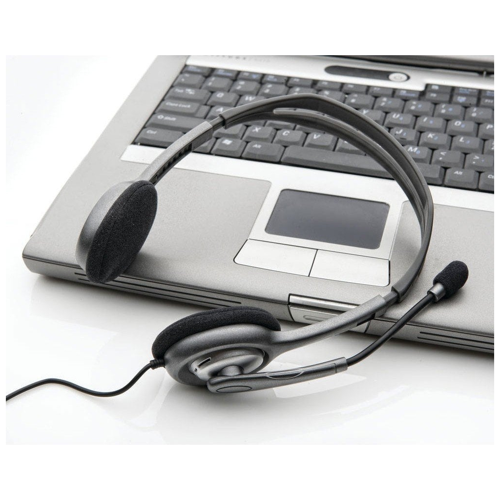 Навушники Logitech H111 Stereo Headset with 1*4pin jack (981-000593) - зображення 5