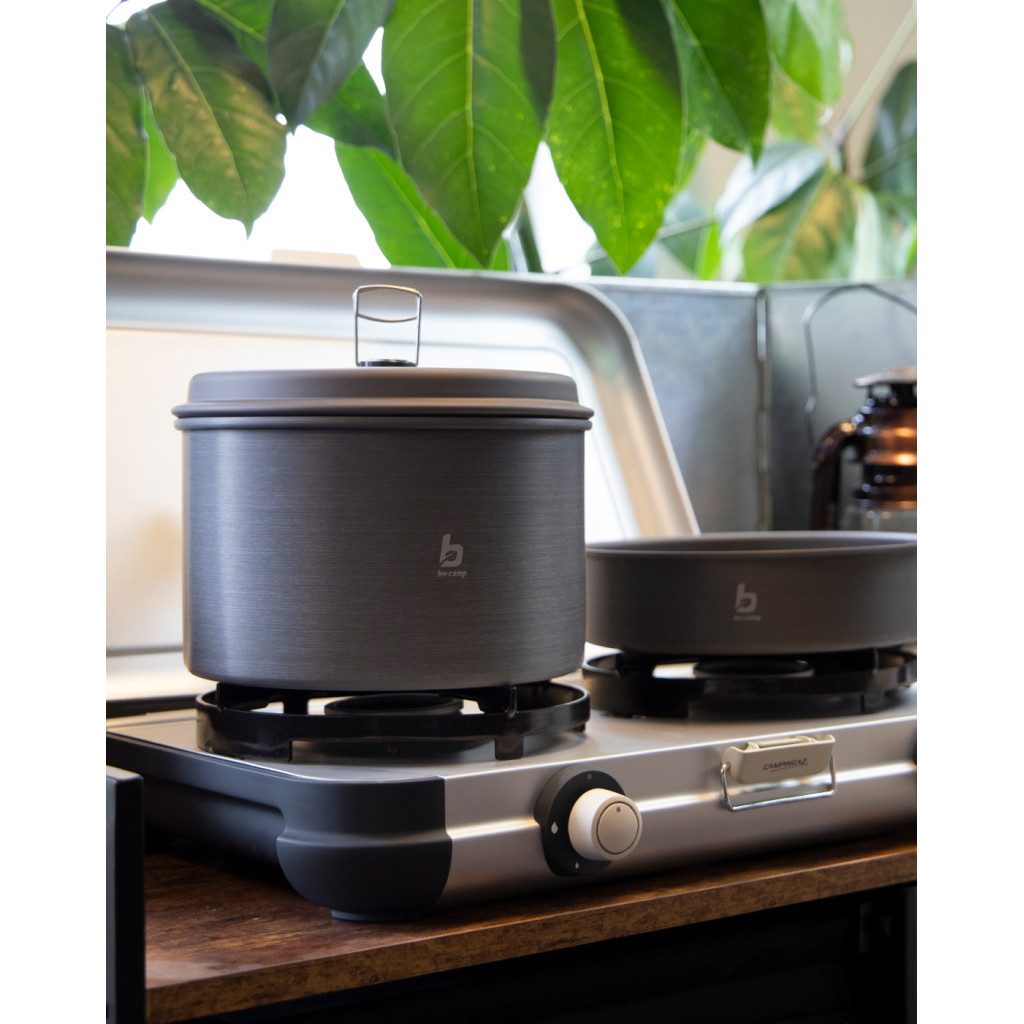 Набір туристичного посуду Bo-Camp Explorer 3 Pieces Hard Anodized Grey/Green (2200239) - изображение 10