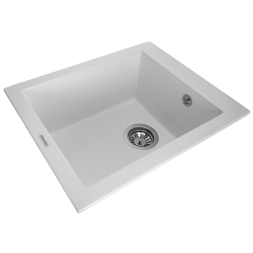 Мийка кухонна GRANADO CADIZ white (gr2305) - зображення 2