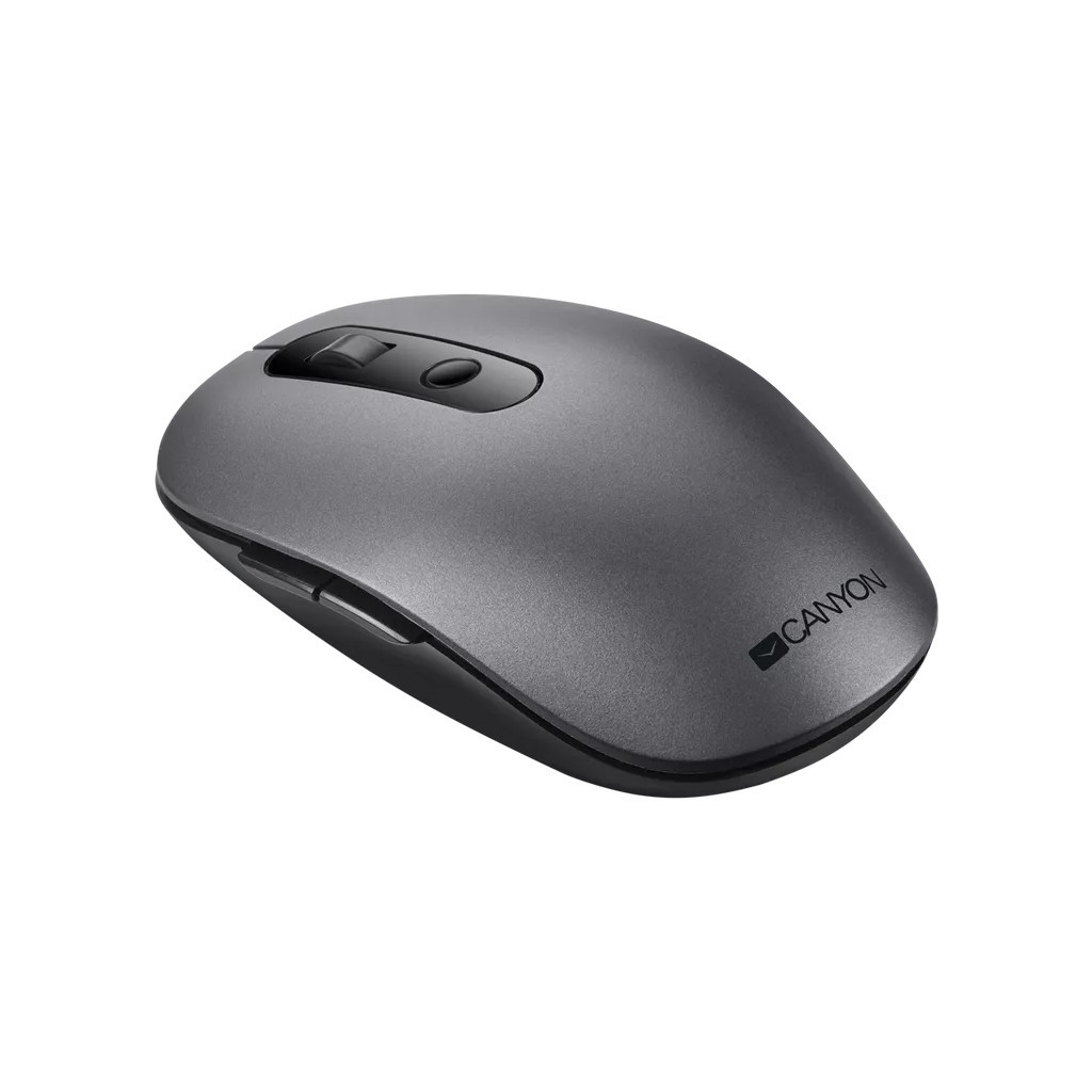 Мишка Canyon MW-9 Silent Wireless Gray (CNS-CMSW09DG) - зображення 2