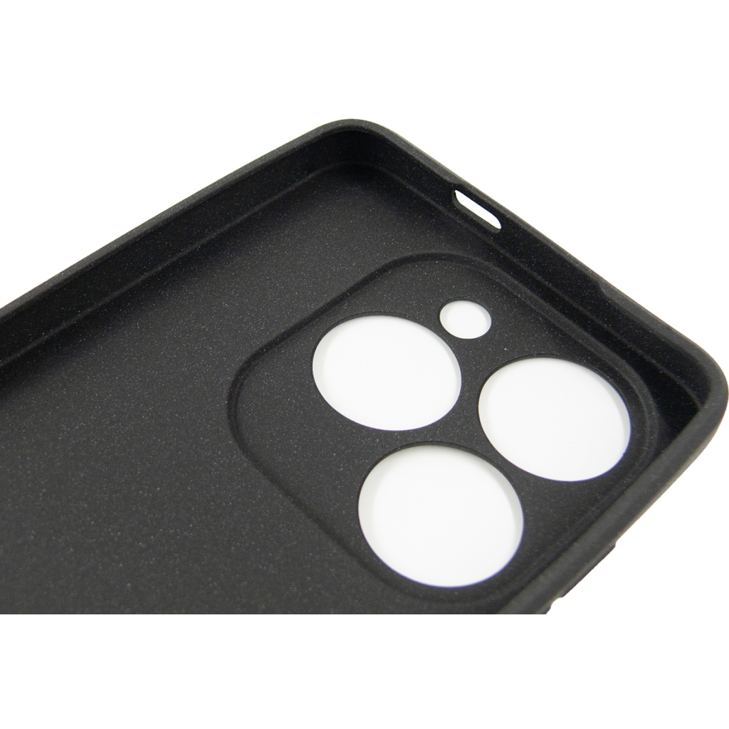 Чохол до мобільного телефона Dengos Carbon Tecno Spark 20C (black) (DG-TPU-CRBN-219) - зображення 4