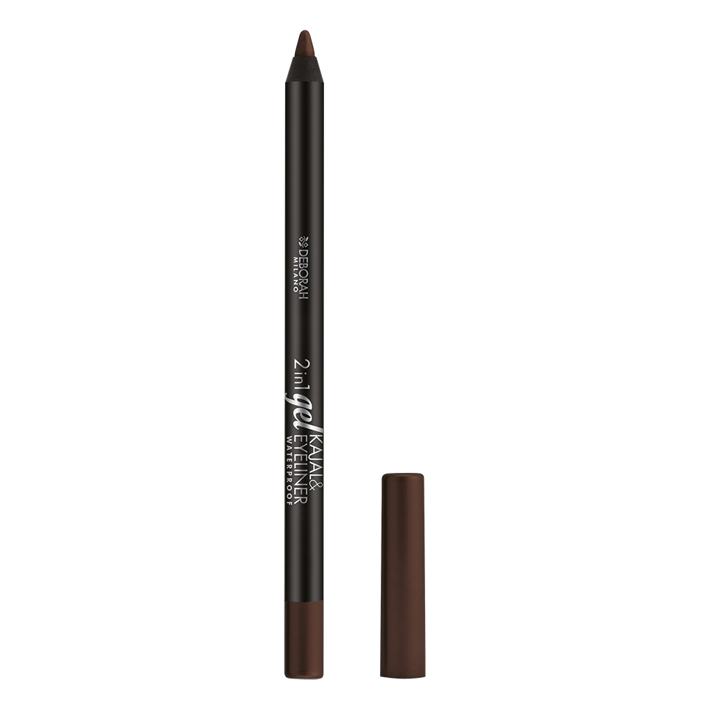 Олівець для очей Deborah 2 in 1 Kajal & Gel Eyeliner 05 (8009518223286) - зображення 1