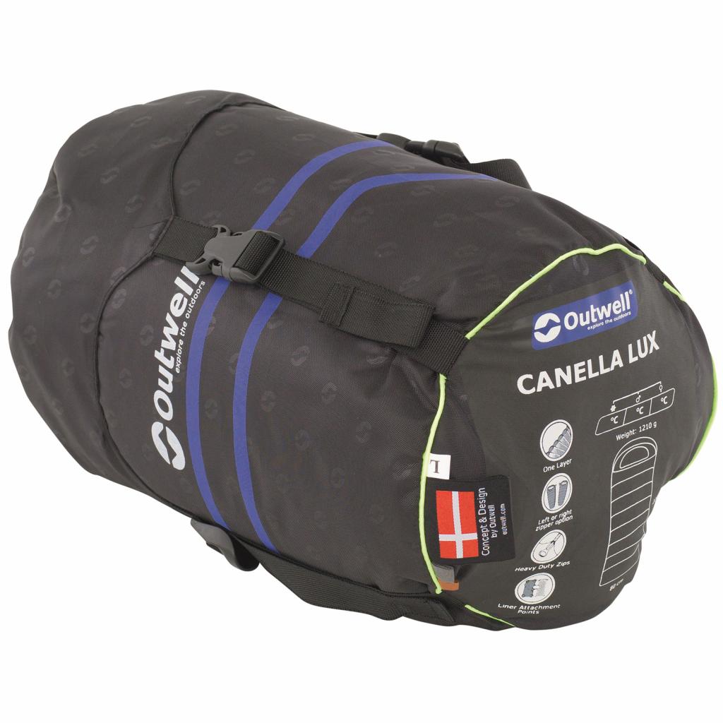 Спальний мішок Outwell Canella Lux +4C Warm Red Left (928833) - зображення 6