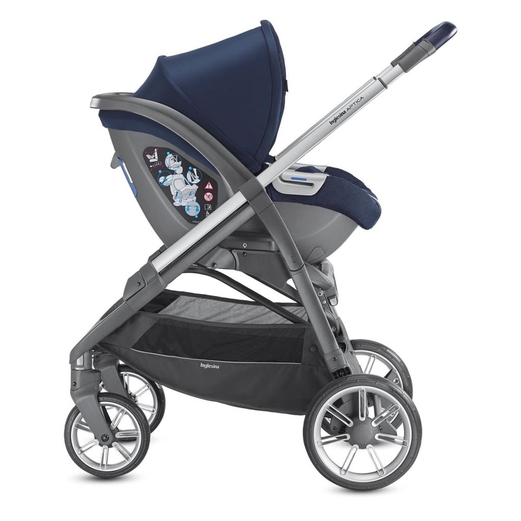 Коляска Inglesina 4 в 1 Aptica Portland Blue Graphite / Blue Navy (71977) - зображення 8