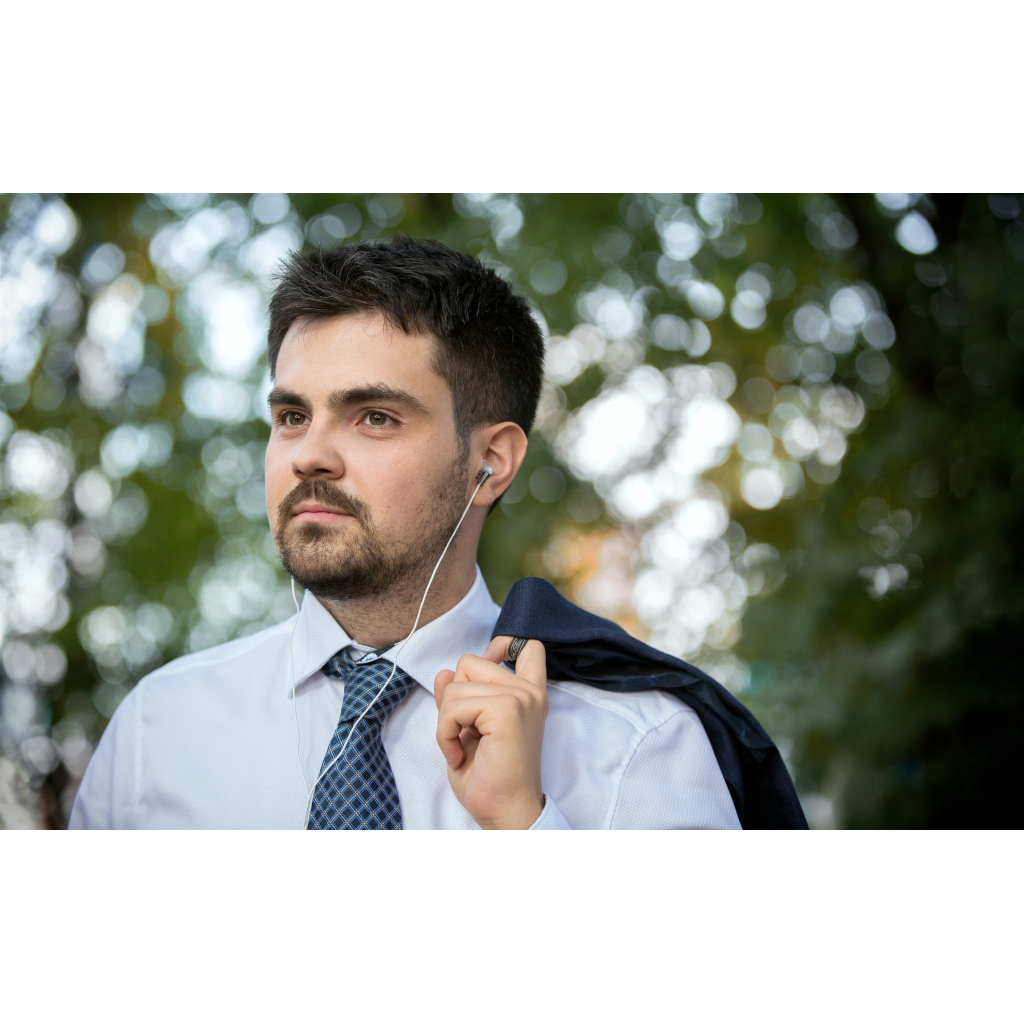 Навушники Panasonic RP-HJE119EEA Silver (RP-HJE119EES) - зображення 2