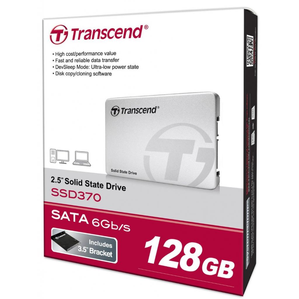 Накопичувач SSD 2.5" 128GB Transcend (TS128GSSD370S) - зображення 5