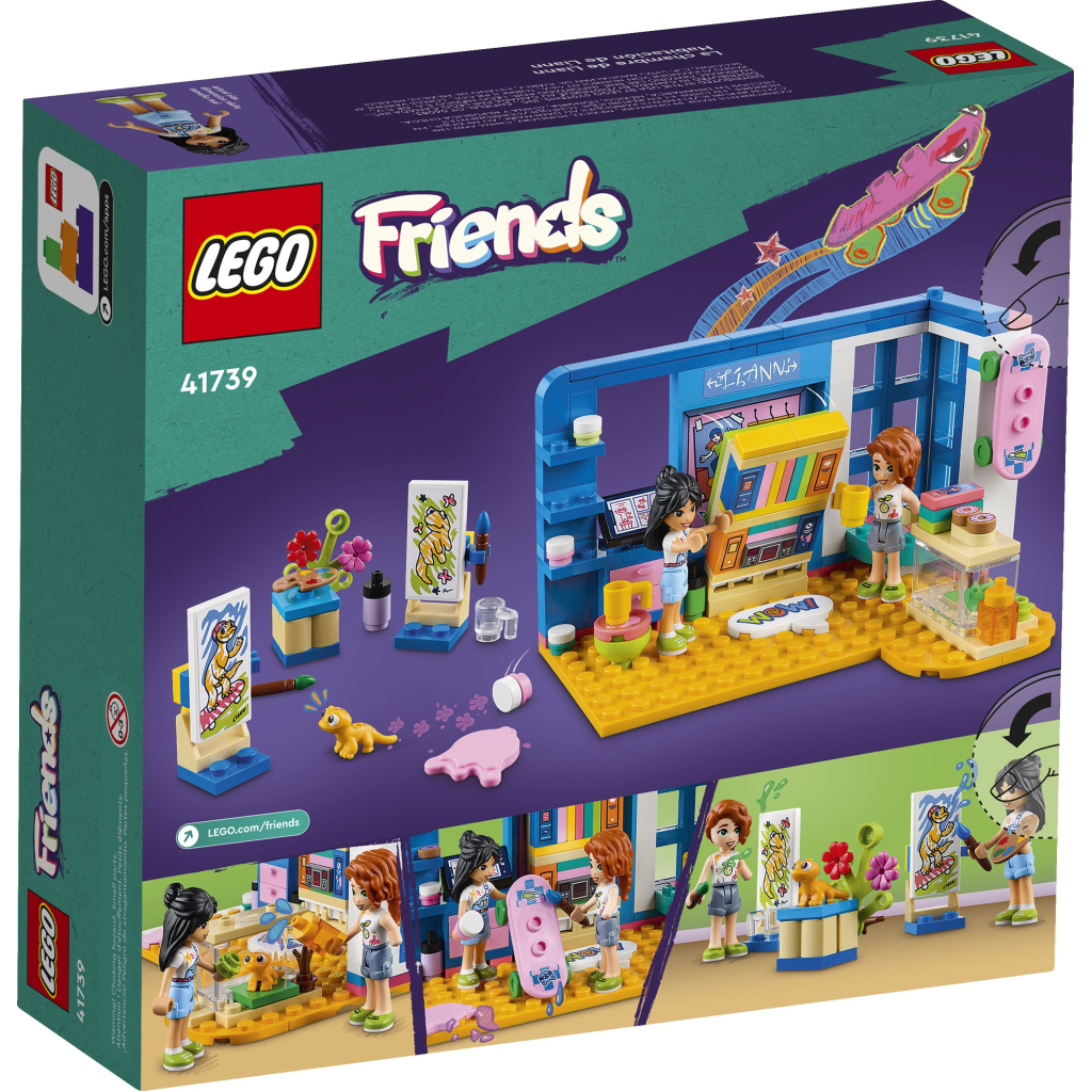 Конструктор LEGO Friends Кімната Ліан 204 деталі (41739) - зображення 9