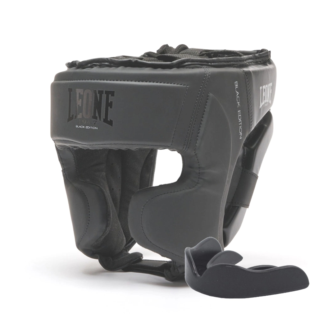 Боксерський шолом Leone CS435 BLACK Edition M (CS435_Black_M) - зображення 1