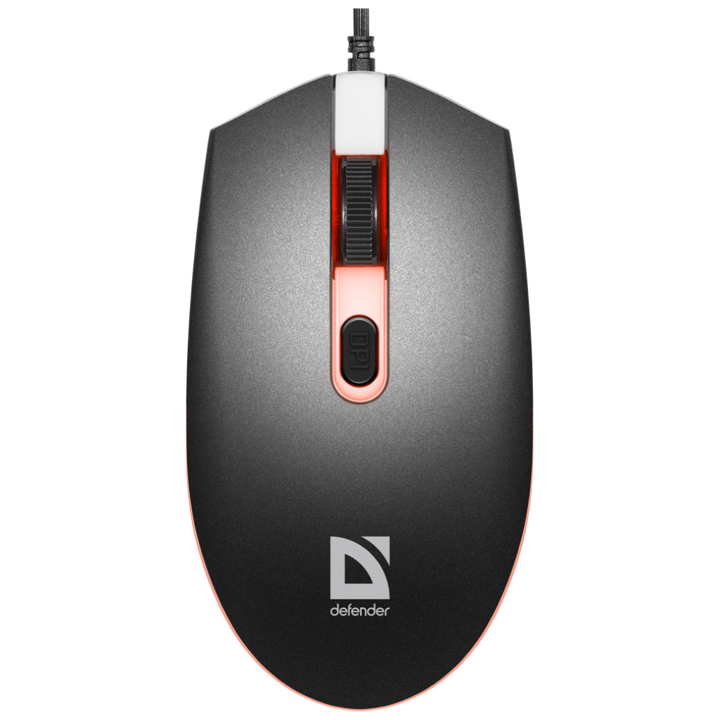 Мишка Defender Dot MB-986 USB Black (52986) - зображення 1