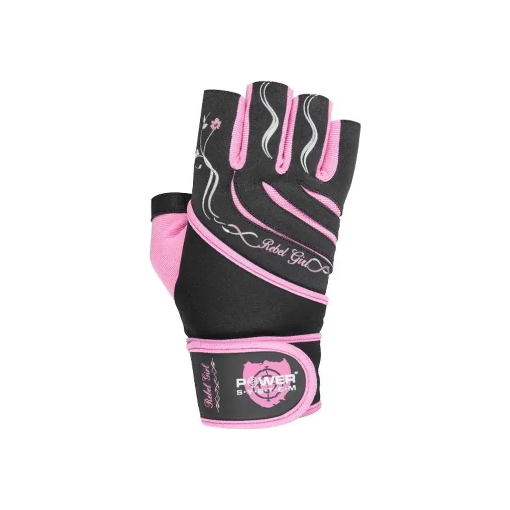 Рукавички для фітнесу Power System PS-2720 Rebel Girl Pink XS (PS-2720_XS_Pink) - изображение 4