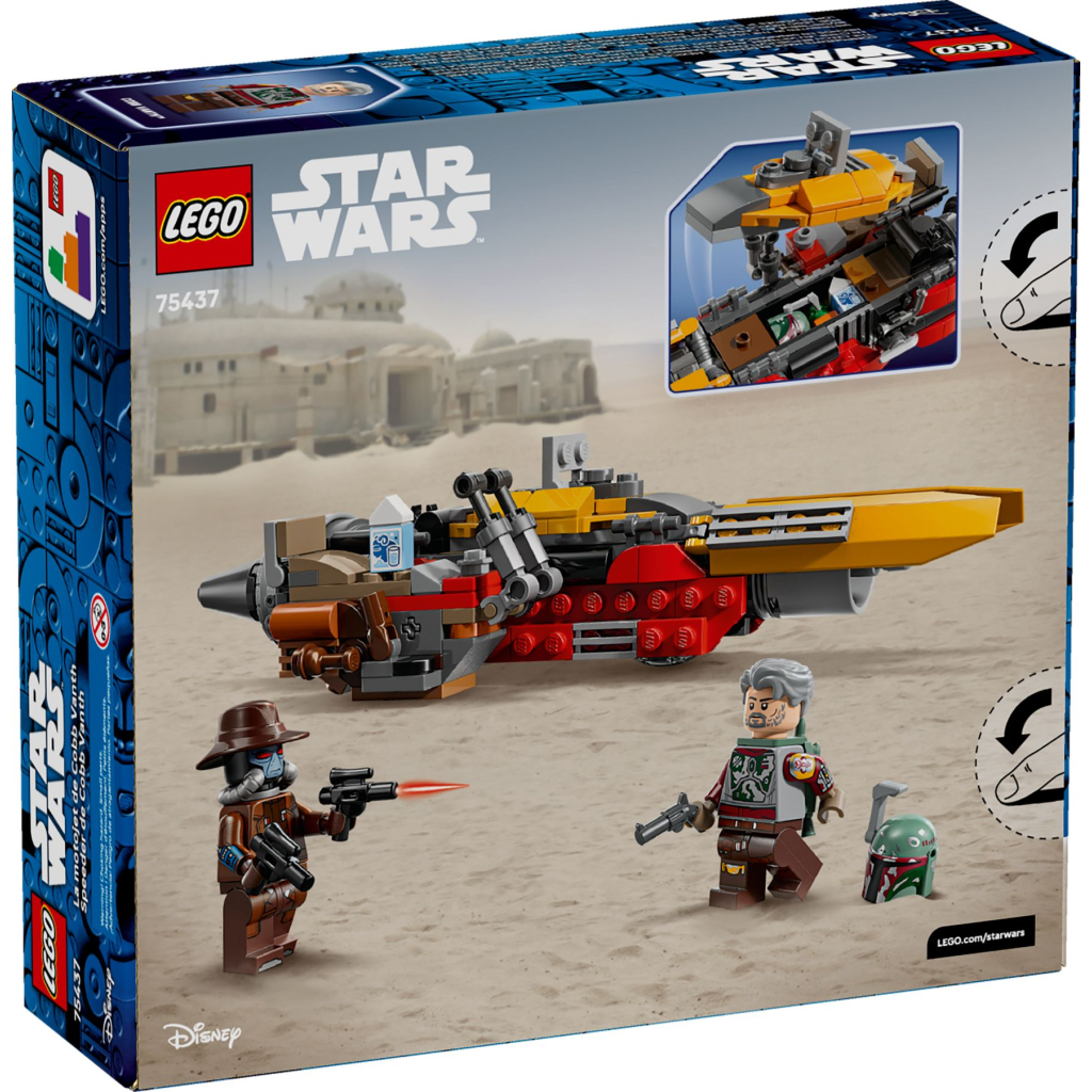 Конструктор LEGO Star Wars Спідер Кобба Ванта (75437) - зображення 6