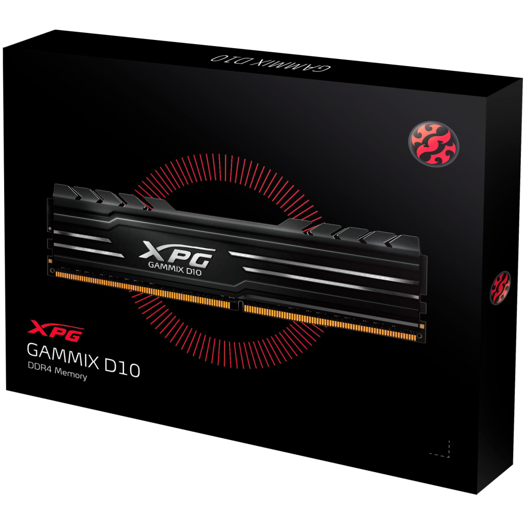 Модуль пам'яті для комп'ютера DDR4 32GB (2x16GB) XPG Gammix D10 ADATA (AX4U360016G18I-DB10) - зображення 4