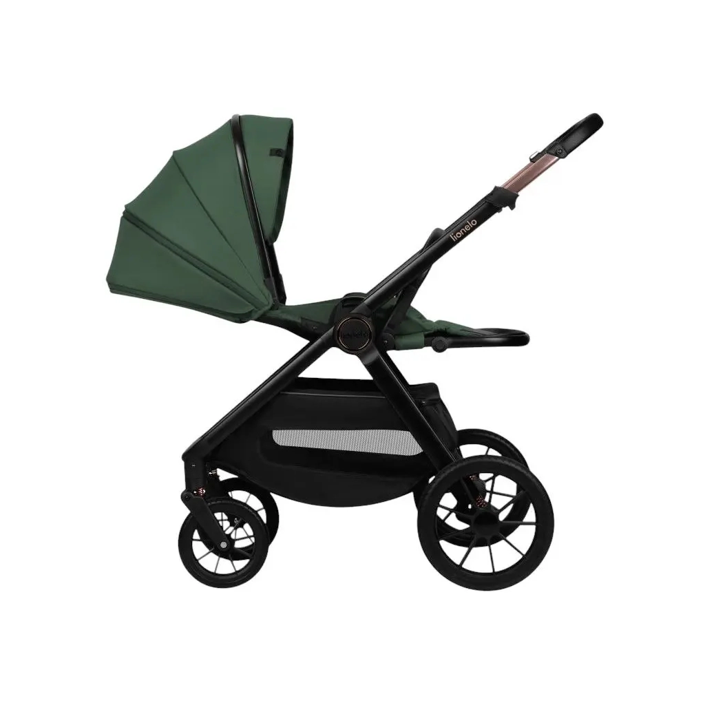 Коляска Lionelo 3 в 1 AMBER PLUS 3IN1 GREEN FOREST (LO-AMBER PLUS 3IN1 GREEN FOREST) - зображення 4