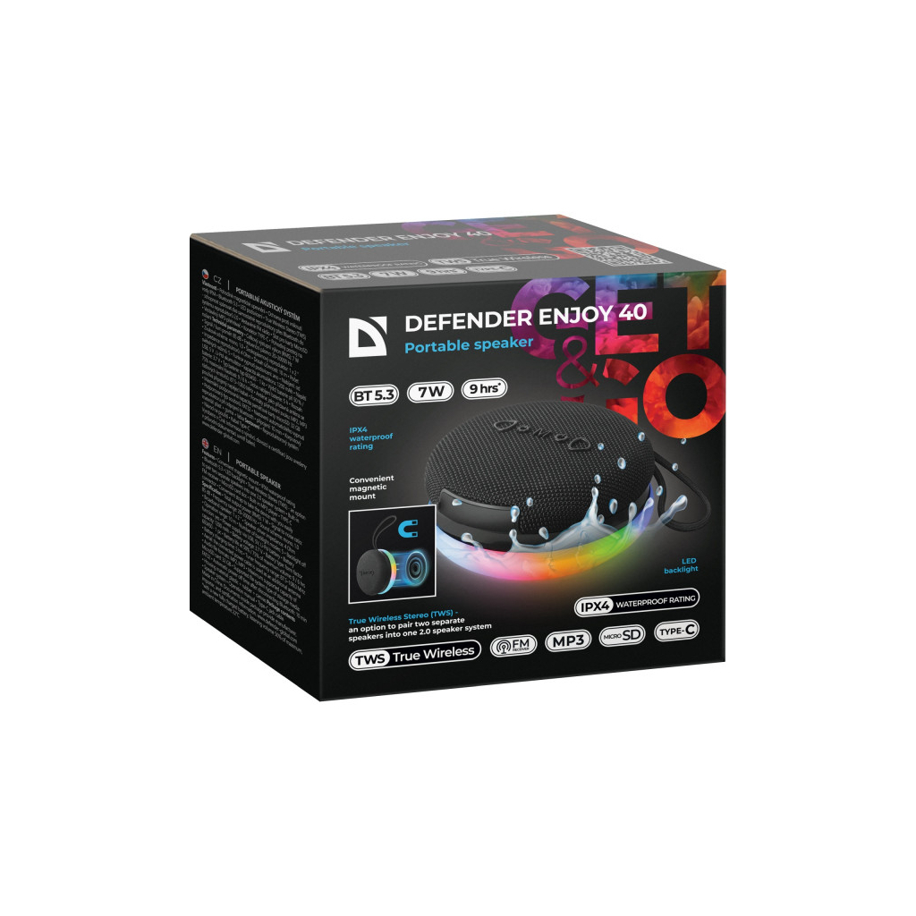Акустична система Defender Enjoy 40 Black (65141) - зображення 7