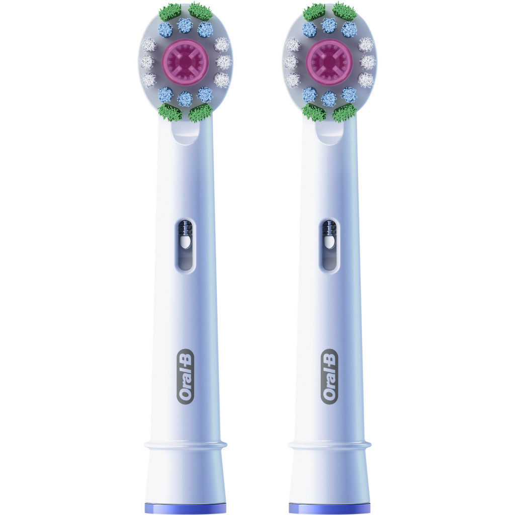 Насадка для зубної щітки Oral-B Pro 3D White, 2 шт (8006540847183) - зображення 2