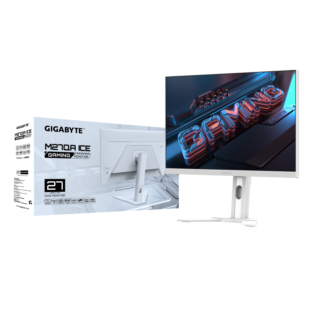Монітор GIGABYTE M27QA ICE Gaming Monitor - зображення 8