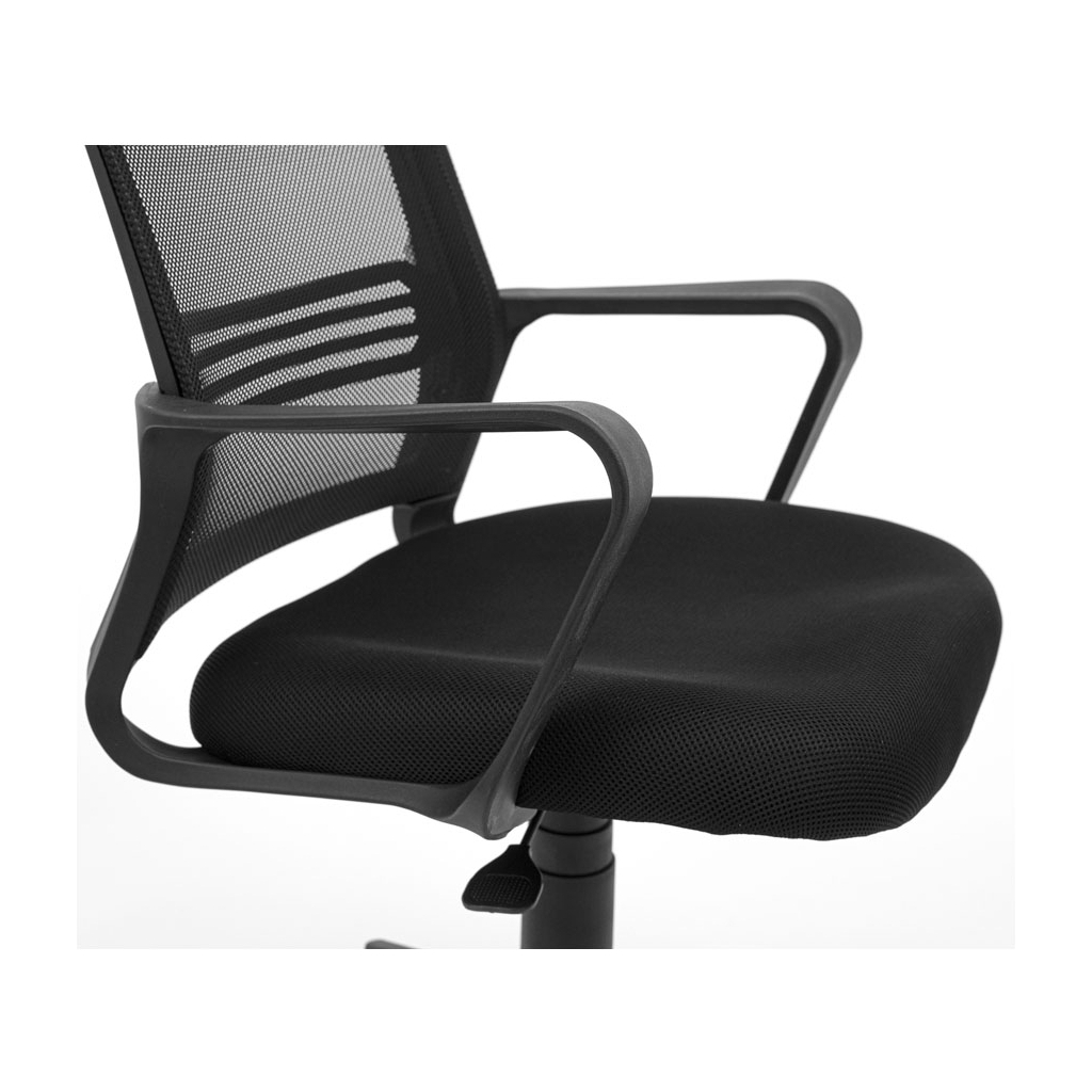 Офісне крісло Richman Джина Пластик Піастра Сітка чорна (ADD0002930) - зображення 8