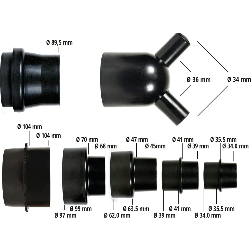 Пилосос будівельний Einhell для стружки TE-VE 550/1 A 550Вт, 2850об/хв, 1150м3/год (4304156) - изображение 6