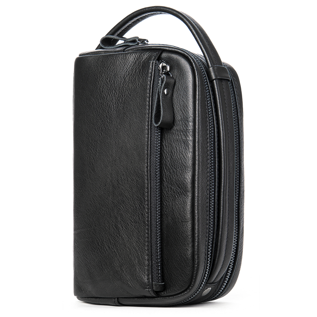 Сумка Vintage Шкіряна Чорна (20348) - зображення 5