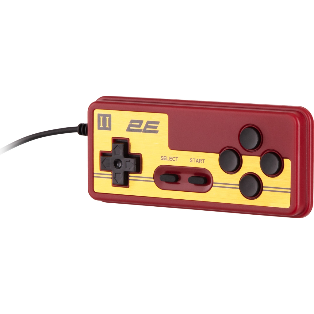Ігрова консоль 2E 8bit AV (2 дротових геймпада, 298 ігор) (2E8BAVWD288) - изображение 11