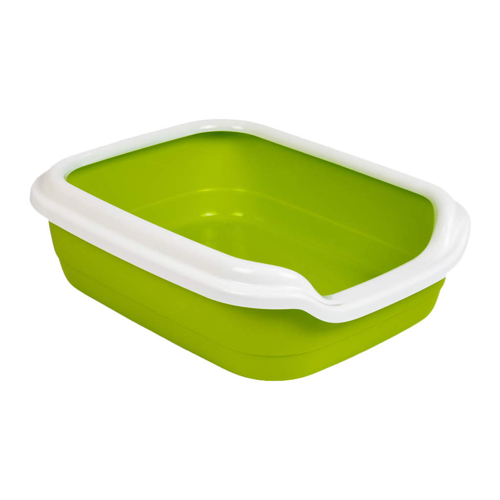 Туалет для котів Природа Comfort L (лайм) (4823082417407) - зображення 1