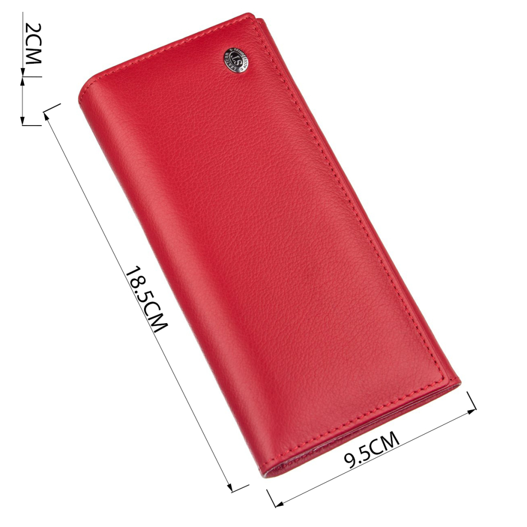 Гаманець ST Leather Червоний (20093) - зображення 3