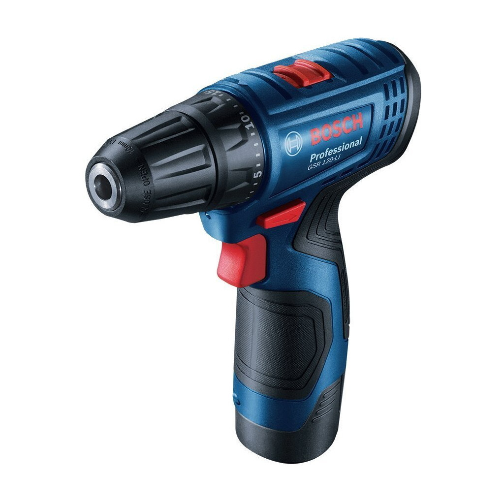 Набір електроіструментів Bosch електичних GSR 120-LI+GDR 120-LI+2 АКБ 1,5Ah (0.601.9G8.023) - изображение 5