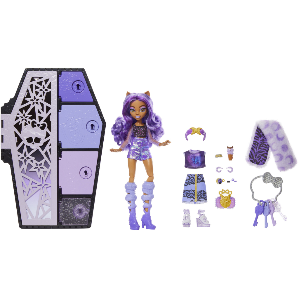 Лялька Monster High Набір-сюрприз Жах які секрети Клодін серії Відпадний стиль (HNF74) - зображення 3