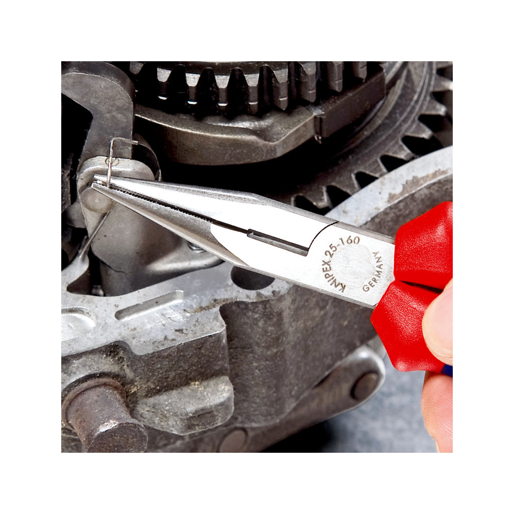 Плоскогубці KNIPEX круглогубці з ріжучими крайками (25 02 160) - picture 4