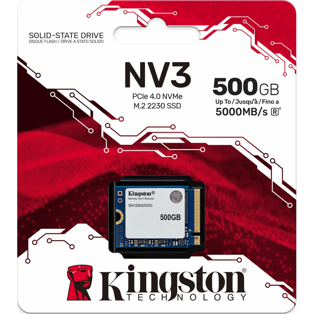 Накопичувач SSD M.2 2230 500GB NV3 Kingston (SNV3SM3/500G) - зображення 3