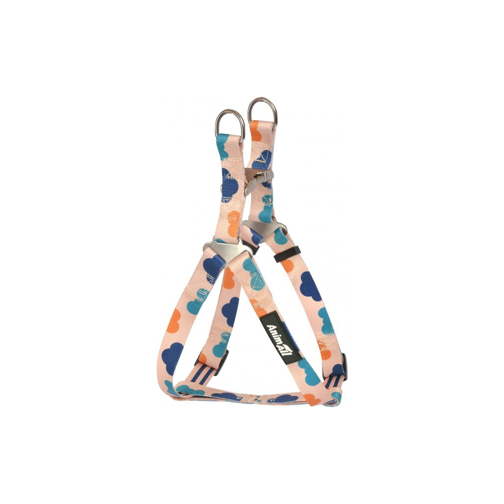 Шлея для собак AnimAll HL-H-T001A S-6 1.5x33-50 см (рожева) (2000981199333) - зображення 1