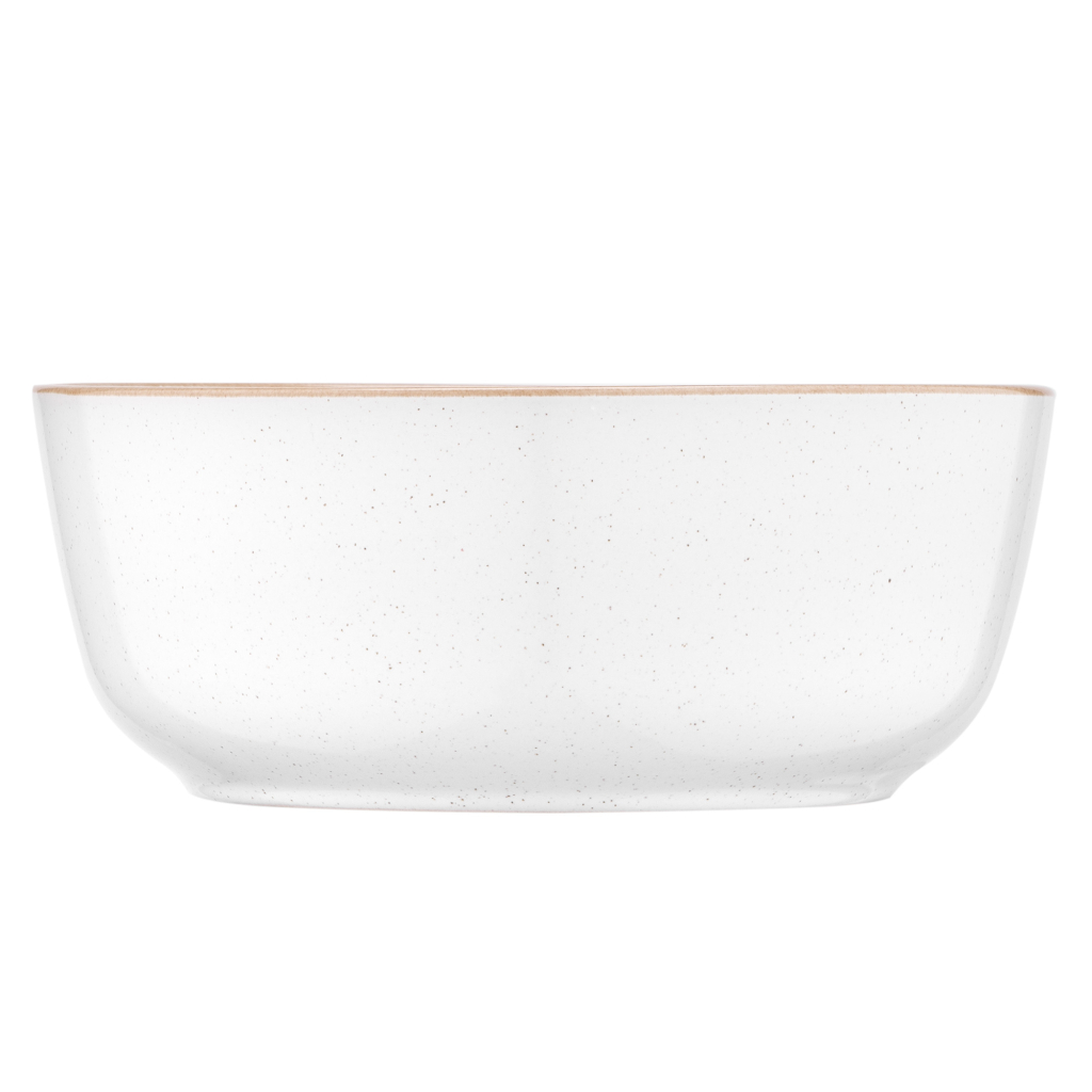 Салатник Ardesto Apulia 720мл, 16.2см, кераміка, білий (AR2916AW) - зображення 3