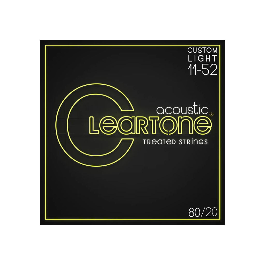 Струни для гітари Cleartone Acoustic 80/20 Bronze Ultra Light (11-52) (7611) - зображення 1