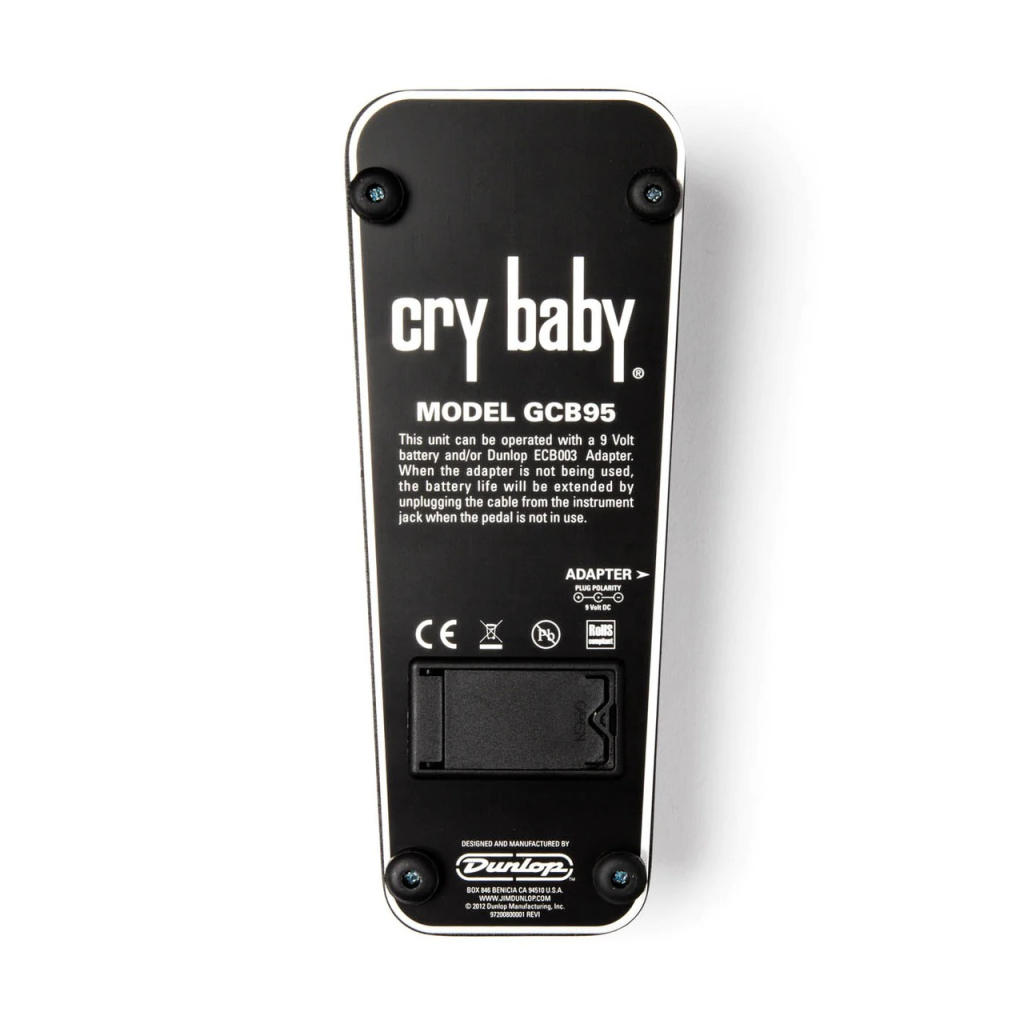Педаль ефектів Jim Dunlop Cry Baby Standard Wah (GCB95) - зображення 5