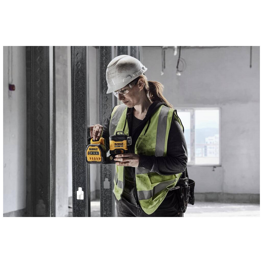 Лазерний нівелір DeWALT лінійний 10.8/12/18В XR Li-Ion, зелений промінь, 1x2Ah 18V, TSTAK (DCE089D1G18) - зображення 12