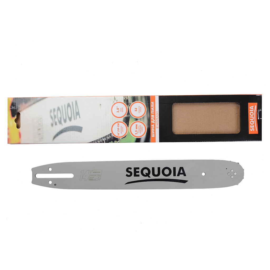 Шина для ланцюгової пили SEQUOIA 3/8", 1.3 мм 14"/35 см (B140SPEA041) - зображення 3